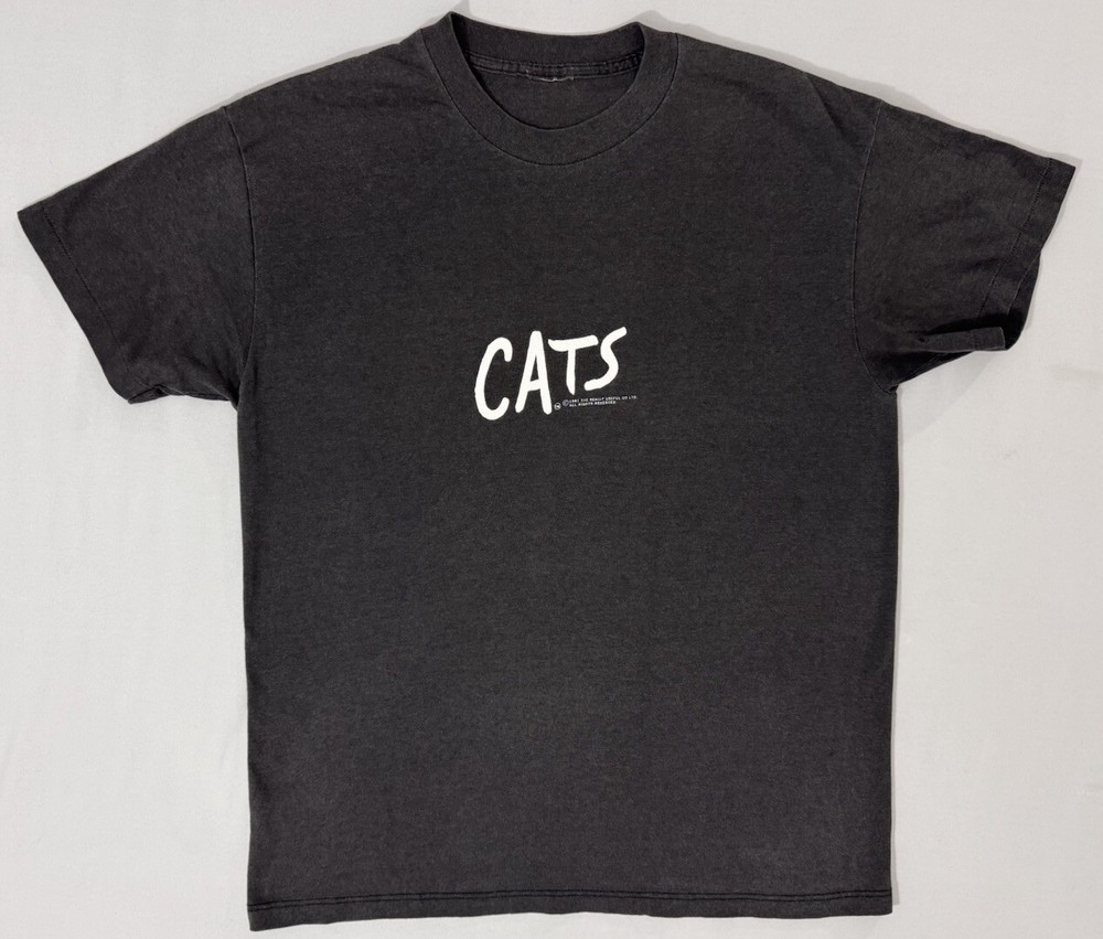 Vtg Cats Shirt 1981 Musical Broadway Promo Single Stitch Size Small