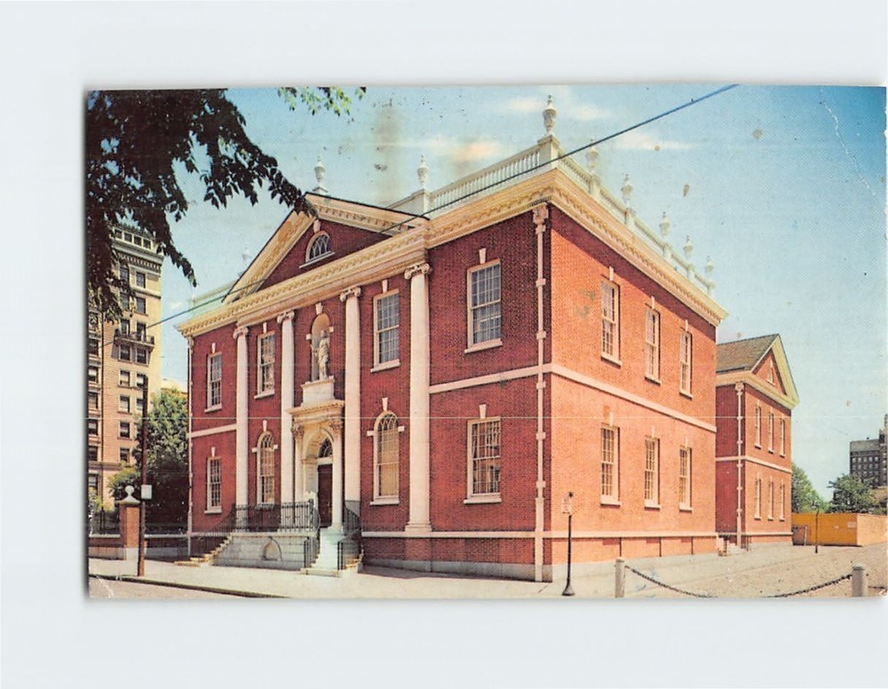 Postcard First Bank of the US Philadelphia Pennsylvania USA