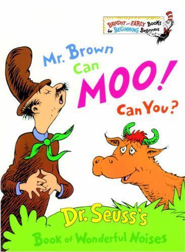 Mr. Brown Can Moo! Can You? (Bright & Early Books(R)) by Seuss, Dr., Good Book