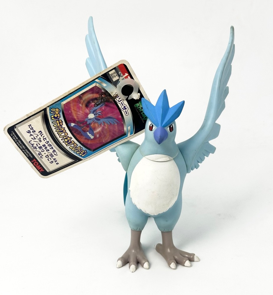 Articuno Freezer Pokemon Sofubi Soft Vinyl DX Deluxe Figure Toy Tomy 1999