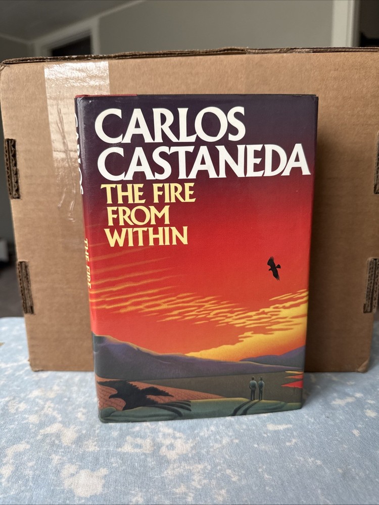 The Fire From Within - Carlos Castaneda HC/DJ 1984 First Edition