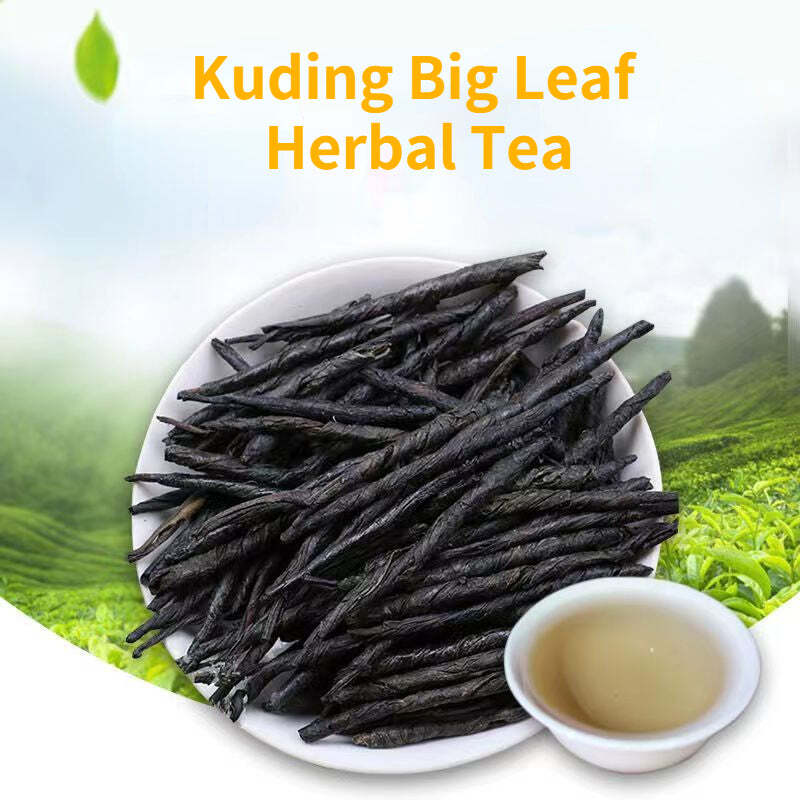 250g Yunnan Big Leaf Kuding Tea Loose Package Bitter Herbal Tea Chinese Herb Tea