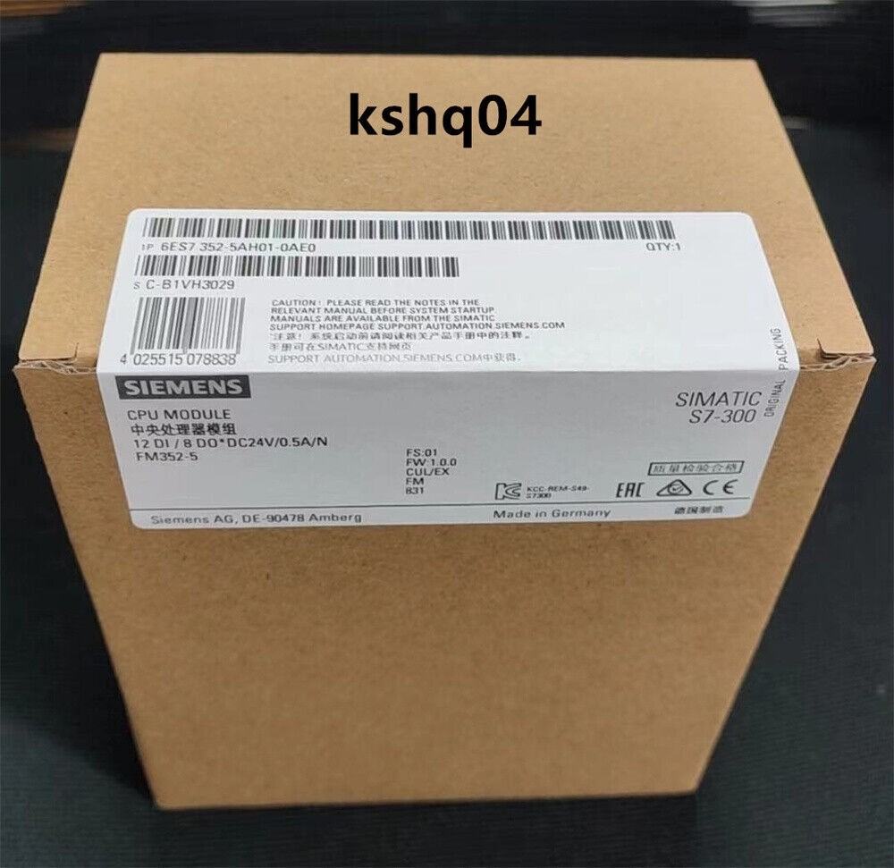 1pc New   6ES7352-5AH01-0AE0 6ES7 352-5AH01-0AE0 module with box *vb