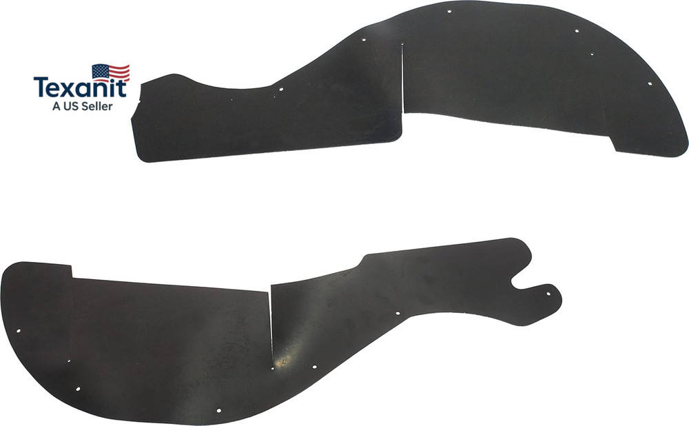 Front Inner Fender Liner Set of 2 for 1994-2004 Chevrolet S10, 1994-2004 GMC Son