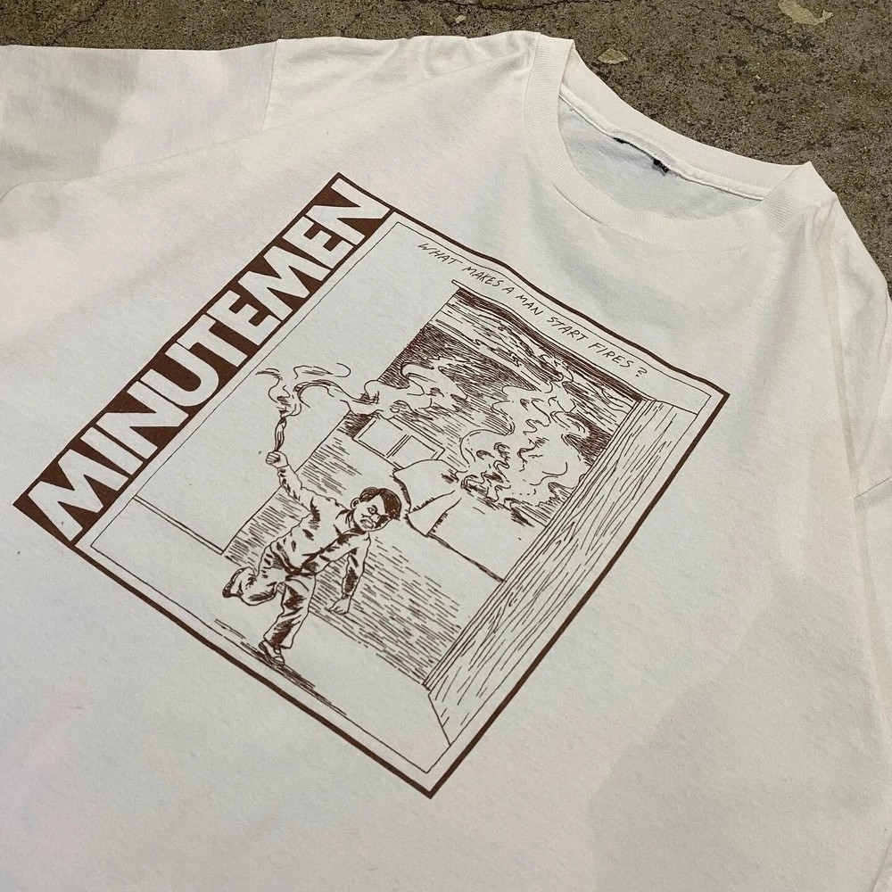 MINUTEMEN Band T-shirt Unisex Tee All Size S To 5Xl