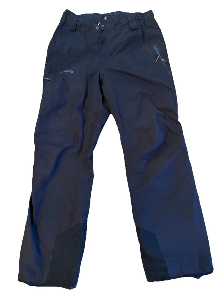 Patagonia Men's Gore-Tex Powder Bowl Pants Ski Snowboard Black Size Medium