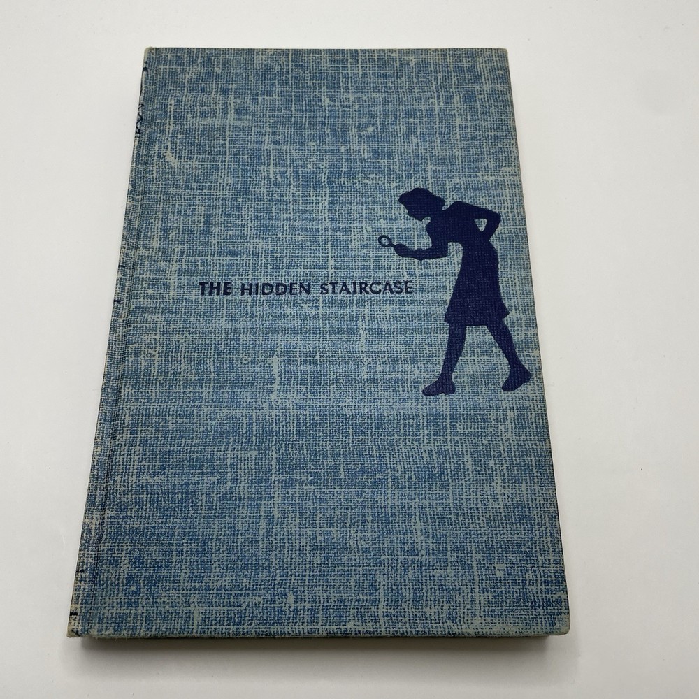 Nancy Drew The Hidden Staircase 1959 Blue Tweed #2