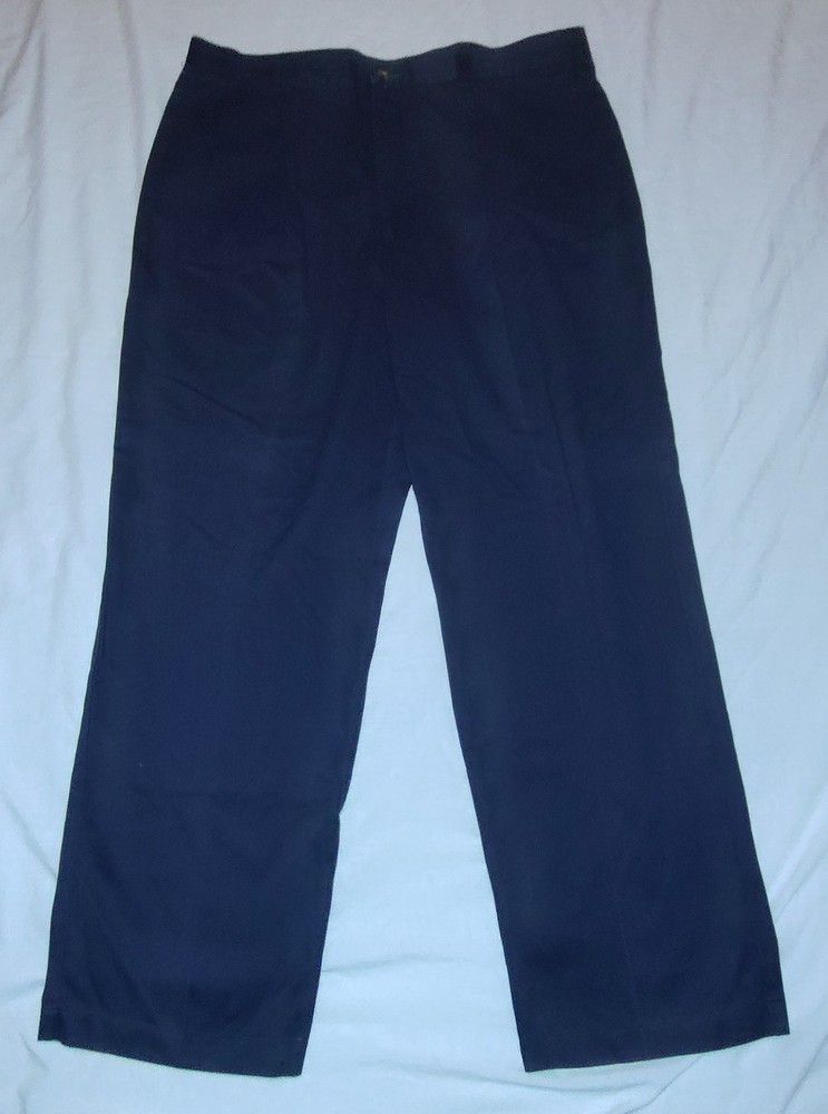 Tommy Hilfiger Mens Size 36x30 Blue Slim Fit Slacks Pants Chino Dress