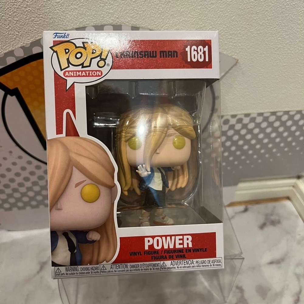 Funko Pop Chainsaw Man Power Figure Rare Japan Exclusive Limited Edition