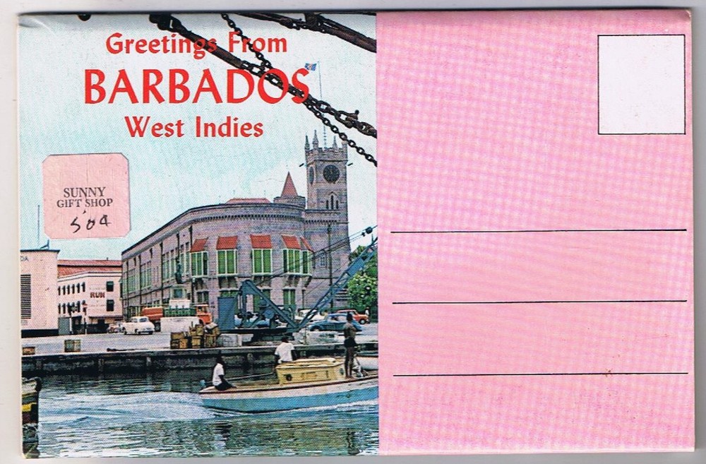Postcard Booklet Greetings From Barbados West Indies 12 Views
