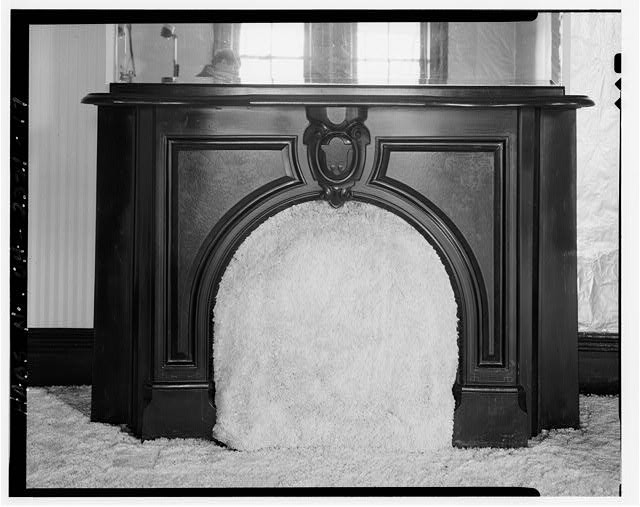 17. First floor-northeast room-mantel-looking west - 4363 Guernsey Street