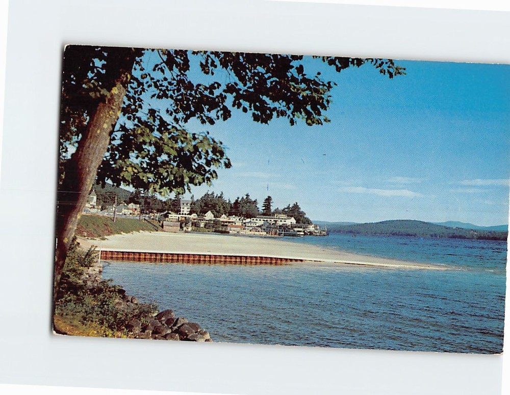 Postcard General View of Weirs Beach Weirs New Hampshire USA