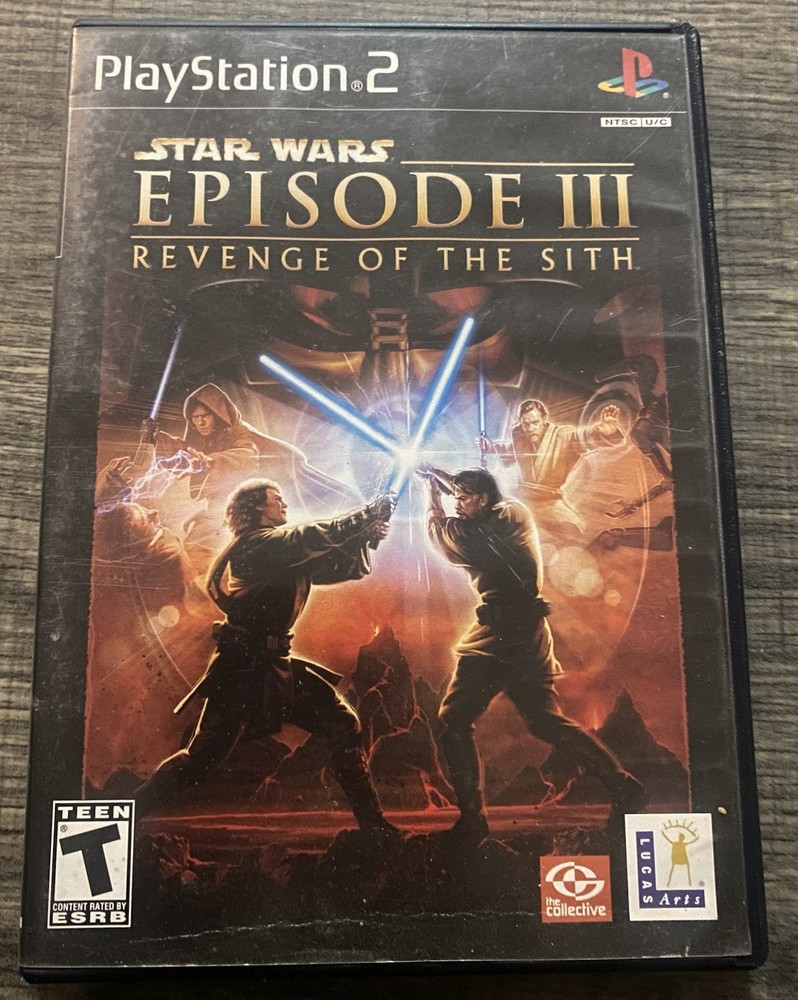 Star Wars Episode III Revenge of the Sith PS2 PlayStation 2 Complete CIB