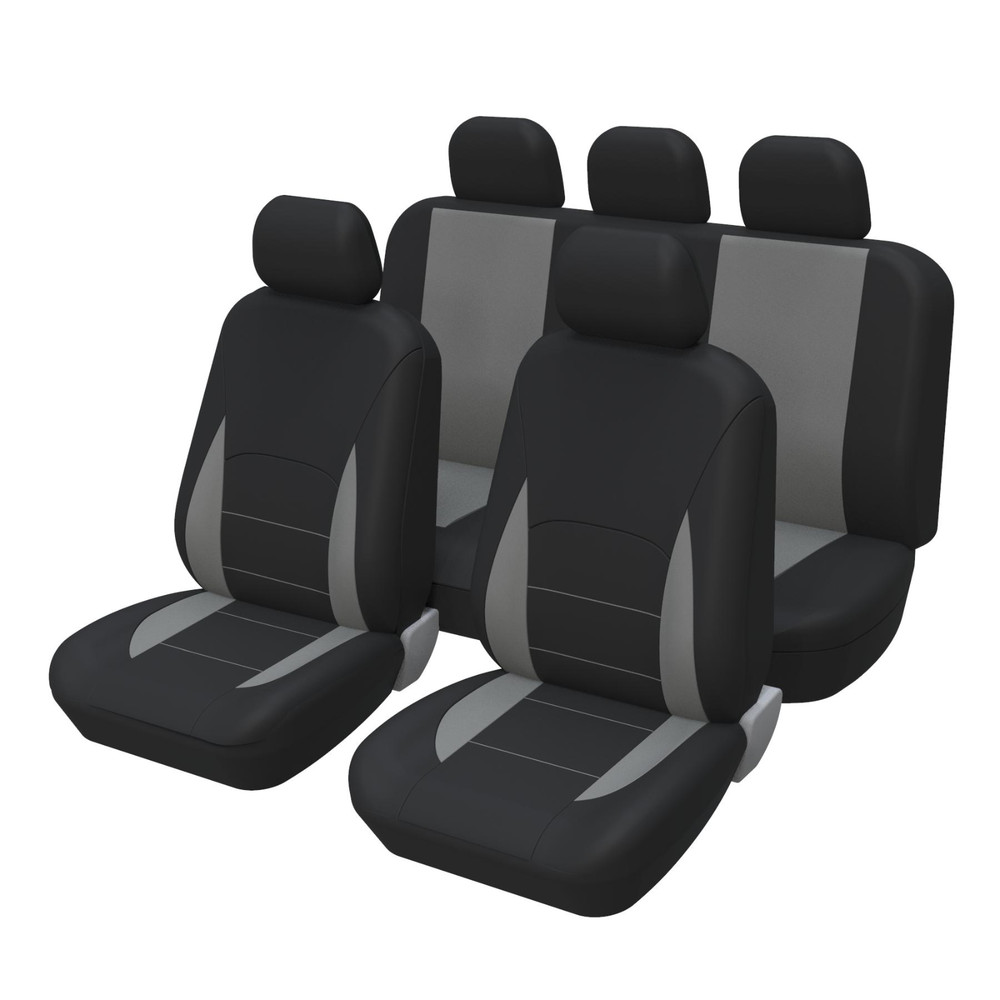 Seat Covers Full Set Seat Protective Cushion Mats For 5-Seats Car Truck SUV Van