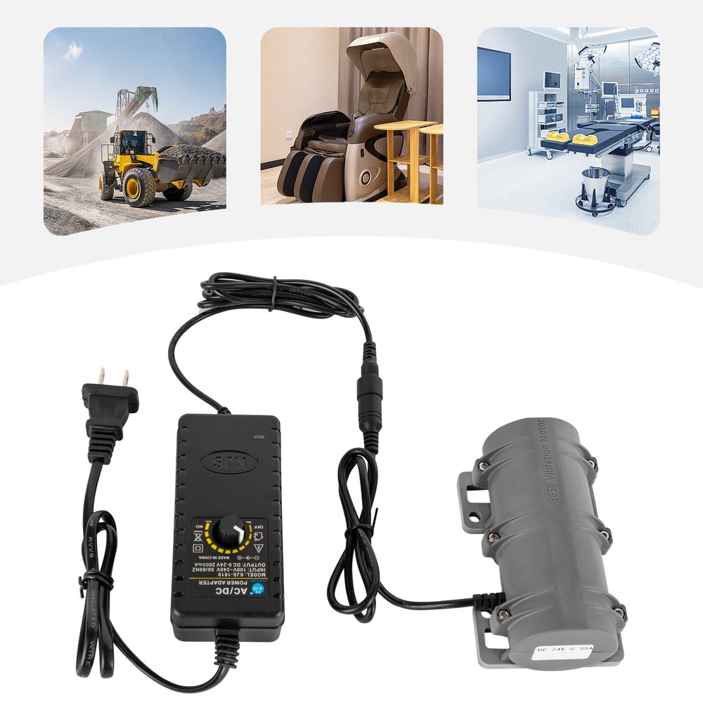 3200RPM 24V Precision Vibration Motor for Warning Systems & Massage Beds