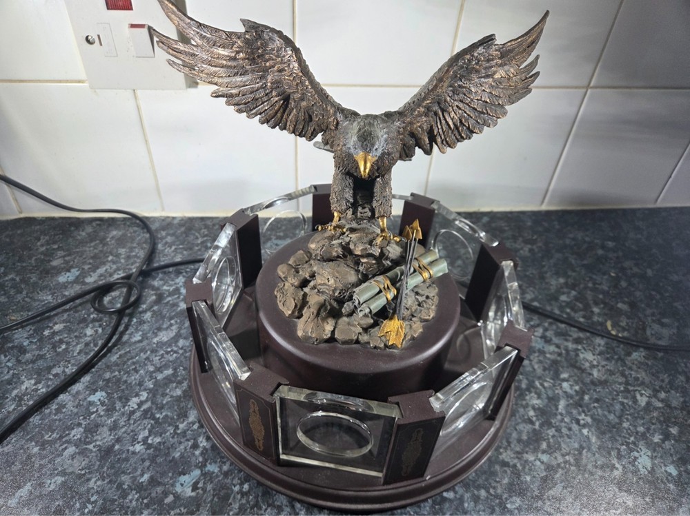 morgan silver dollar collection eagle display Case only