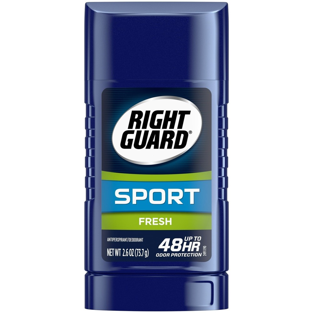 Right Guard Sport Antiperspirant Deodorant Invi Solid Stick Fresh 2.6oz