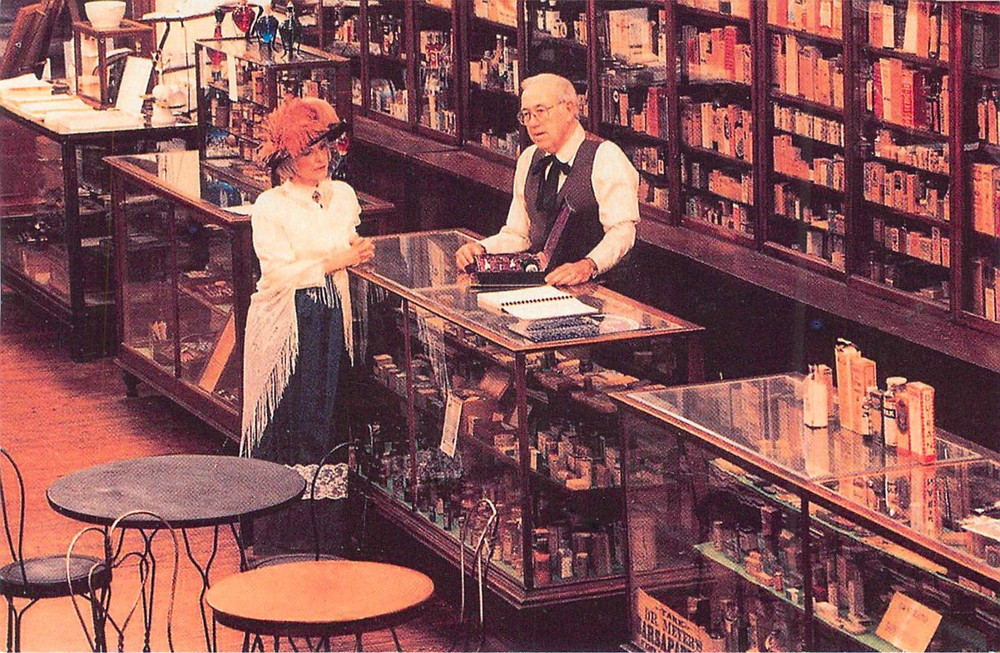 Oklahoma Frontier Drug Store Museum, Guthrie, Ok Postcard