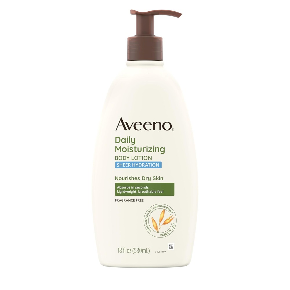 Sheer Hydration Fragrance-Free Daily Moisturizing Lotion with Prebiotics