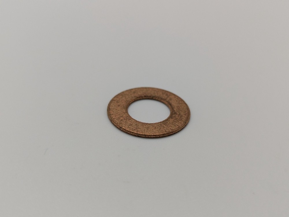 Thrust Washer Bearing - Oilite Bronze - THRUST WASHER BEARING 0.3750.390ID, 0.75