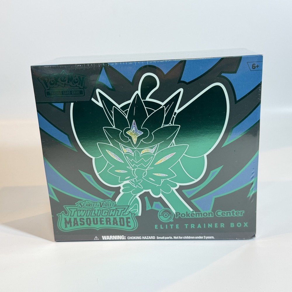 Pokemon 2024 Twilight Masquerade Pokemon Center Elite Trainer Box Sealed