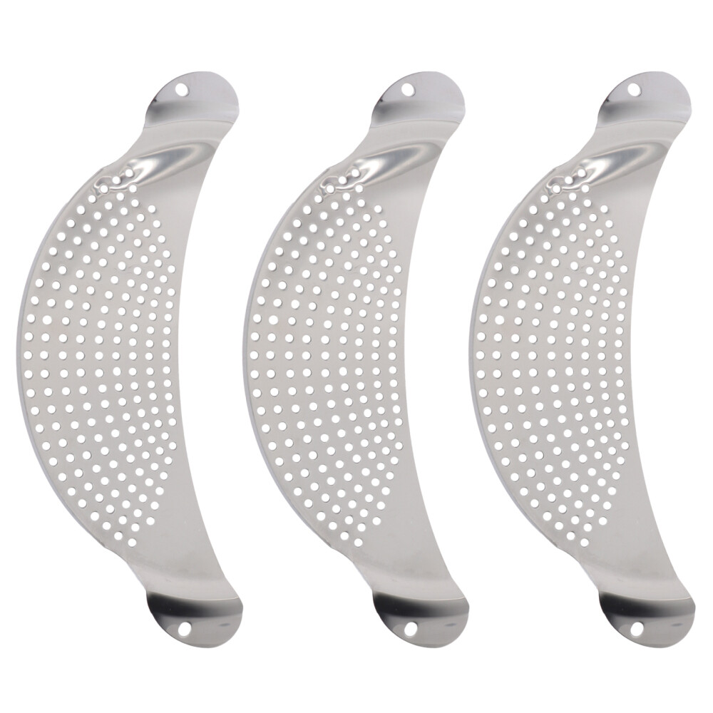 3pcs Strainer Snap Strainer Spaghetti Colander Pasta Strainer
