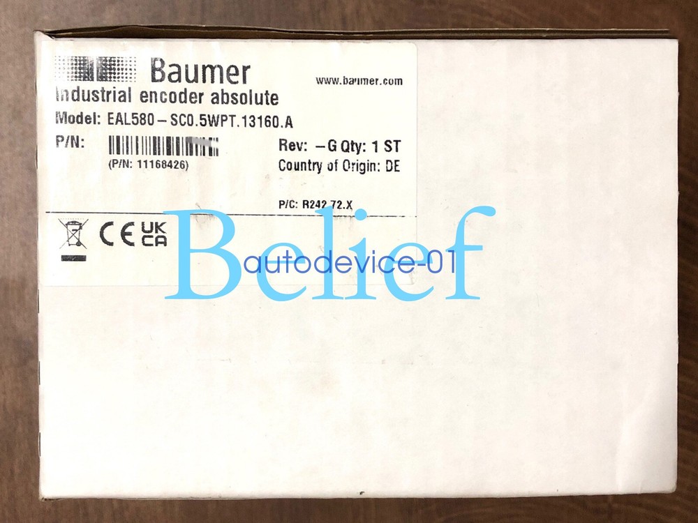 1pc BAUMER EAL580-SC0.5WPT.13160.A Brand New encoder DHL/FedEx