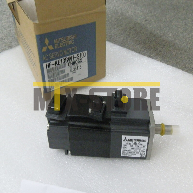 1PC New Mitsubishi servo motor HF-KE13BW1-S100