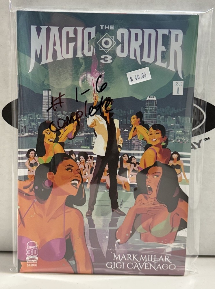 The Magic Order 3 1-6 Complete VF/NM 9.0 Image
