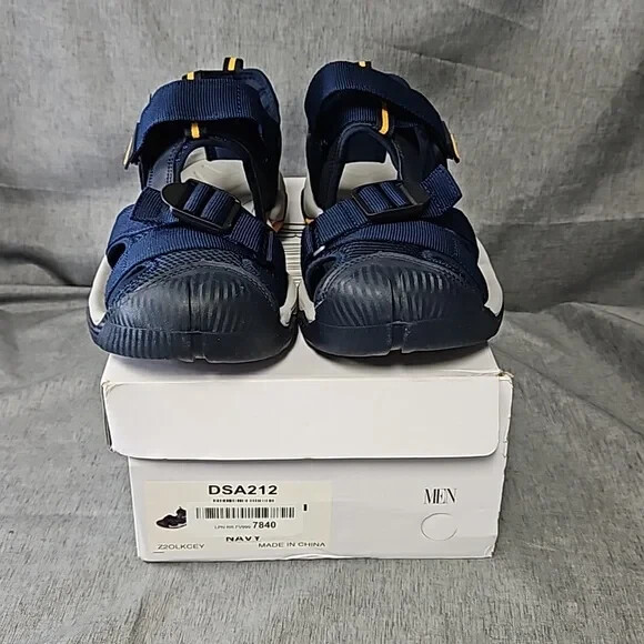 NEW Dream Pairs Men’s Navy Sport Outdoor Hiking Water Shoes Size 9