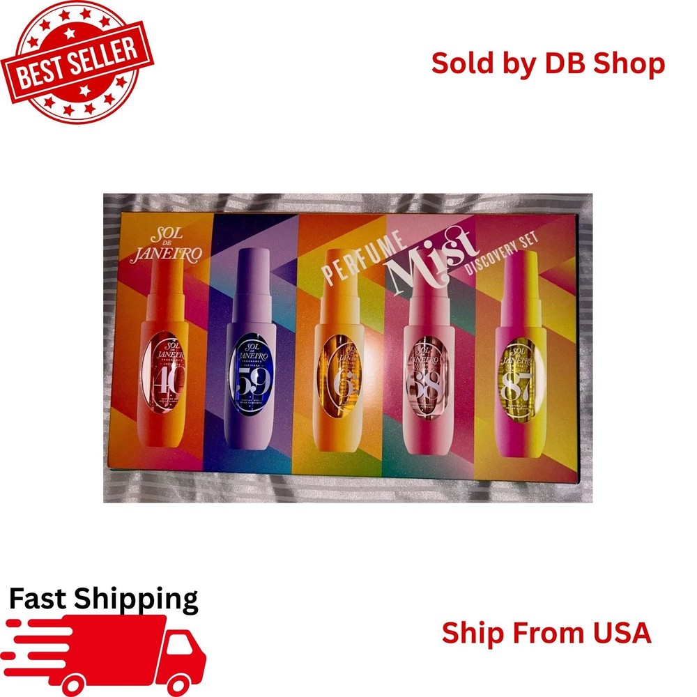 Sol De Janiero LIMITED EDITION PERFUME MIST DISCOVERY SET 5 40 59 62 68 87