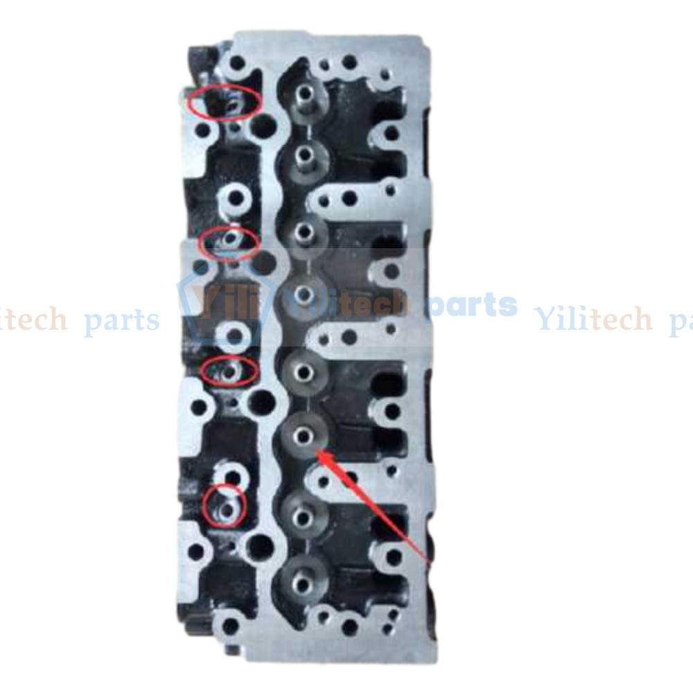 Complete Cylinder Head for Yanmar 4TNV88 4TNV84 4TNV84T Komatsu 4D88E 4D88E-5