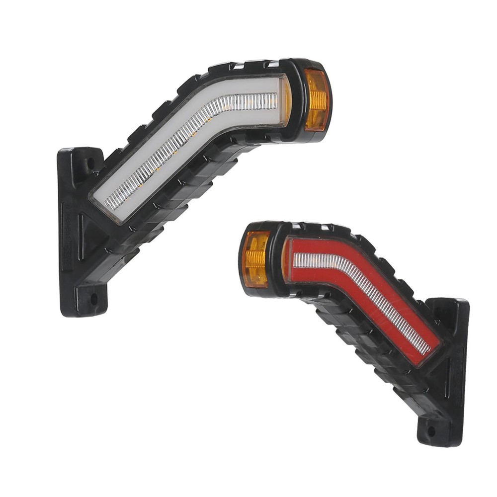 Waterproof Car Truck Van Lamp LED Tailight Side Marker Lamp Headlights 12-24V