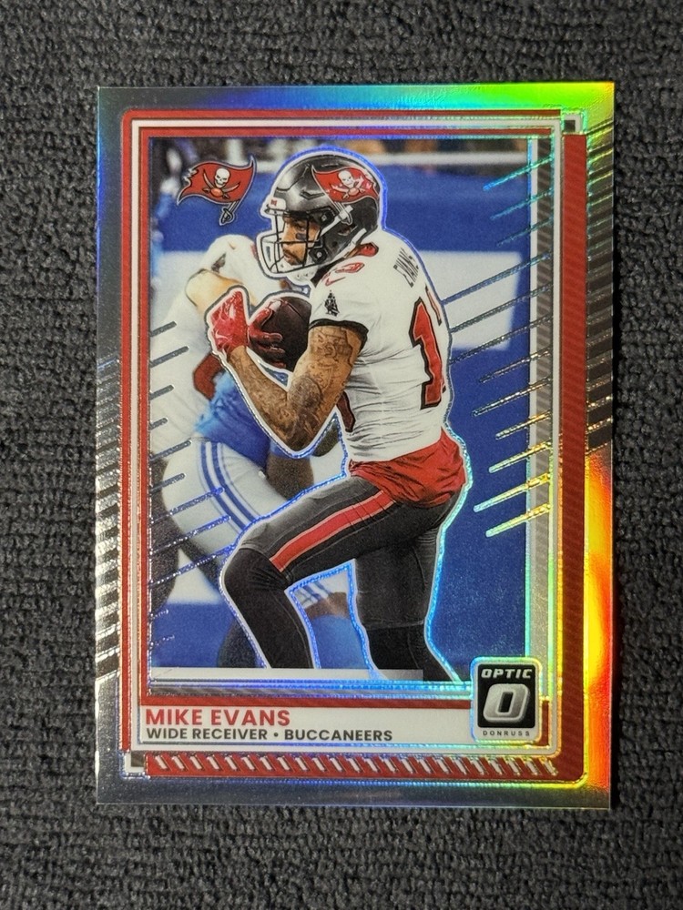 2025 Panini Donruss Optic Mike Evans Holo Prizm #11 Buccaneers