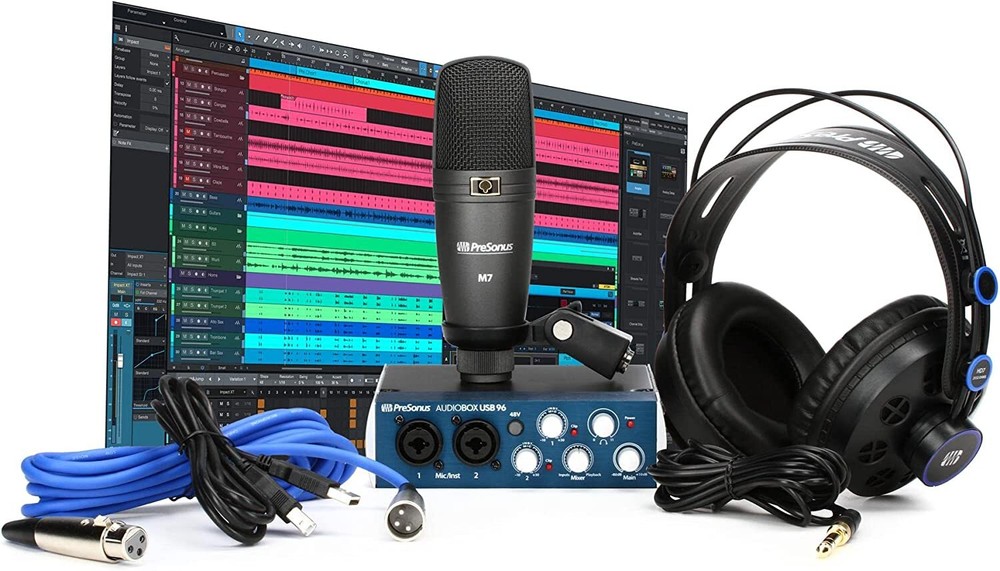PreSonus AudioBox 96 Studio USB Recording Kit
