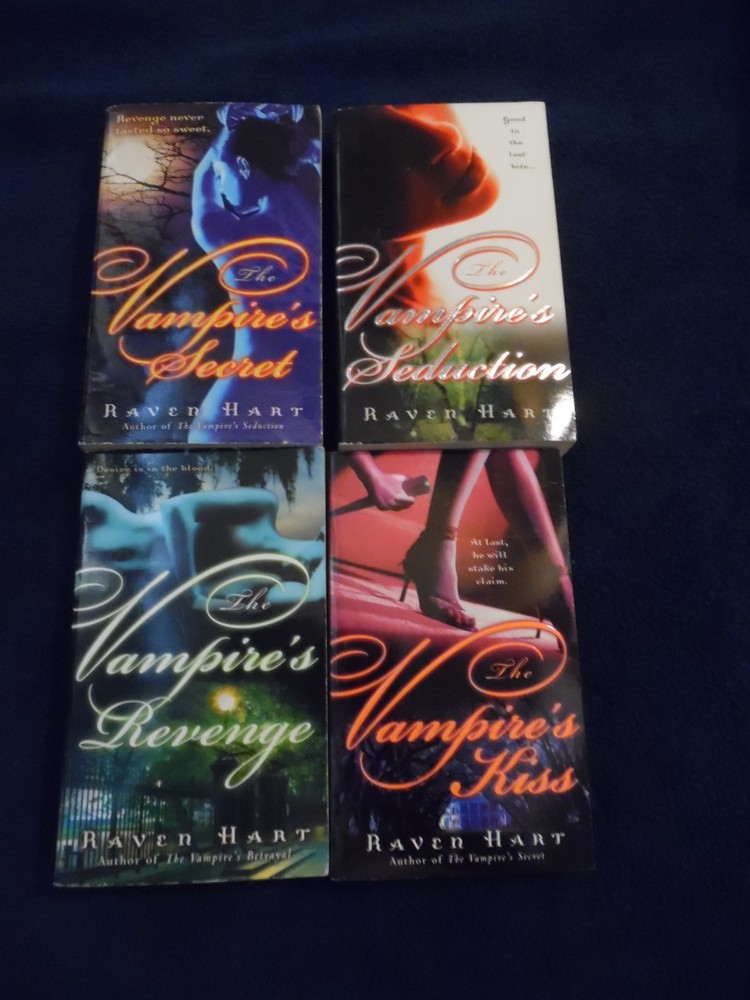 The Vampire's Secret, Revenge, Kiss and The Vampire's Seduction by Raven Hart