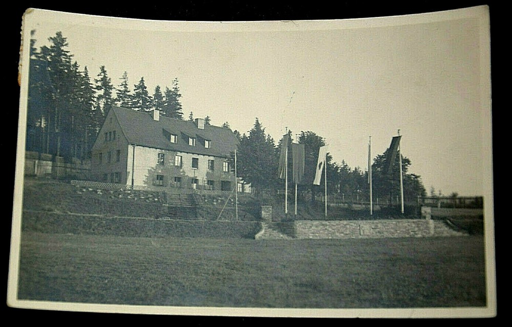 55166 AK FDGB Recreation Home Einsiedel 1955 View Of House