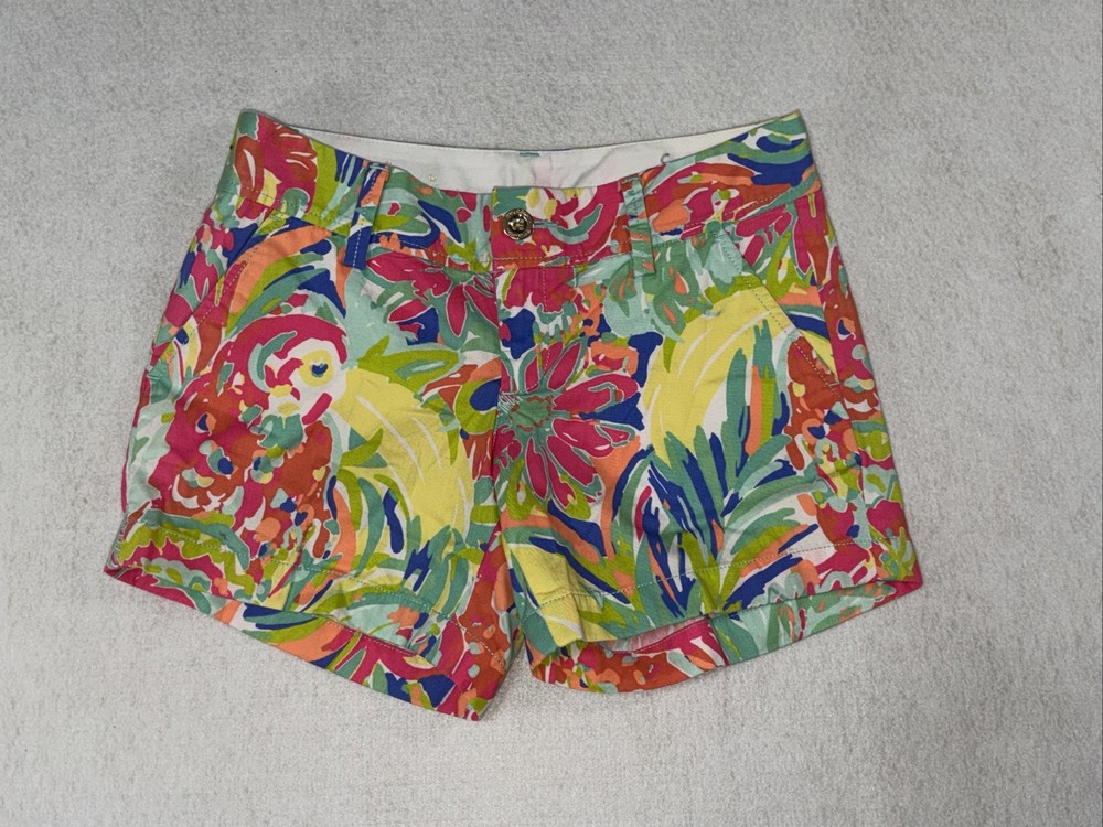 Lilly Pulitzer Callahan Short Casa Banana Size 0
