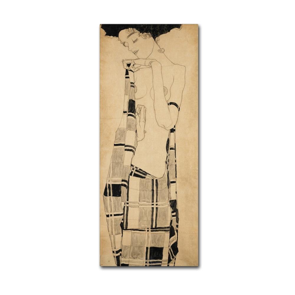 Girl Standing Wall Décor, 20 in x 47 in