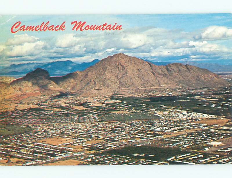 Pre-1980 AERIAL VIEW OF TOWN Phoenix Arizona AZ : make an offer n3338