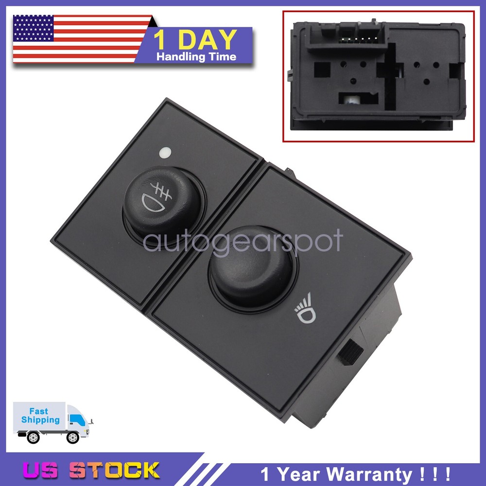 03-07 Chevy Silverado Tahoe Avalanche GMC Sierra Yukon Fog Light Switch USA Made