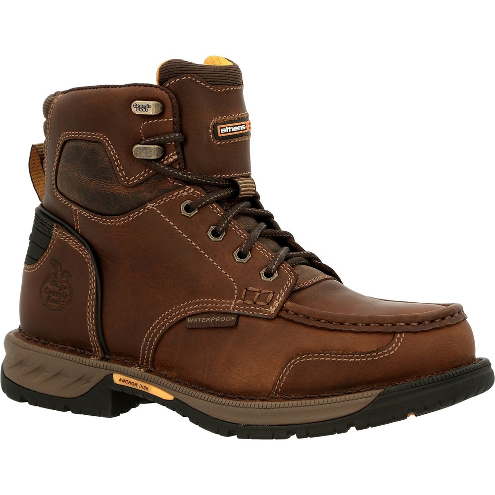 Athens 360 Waterproof Steel Toe Work Boots for Men