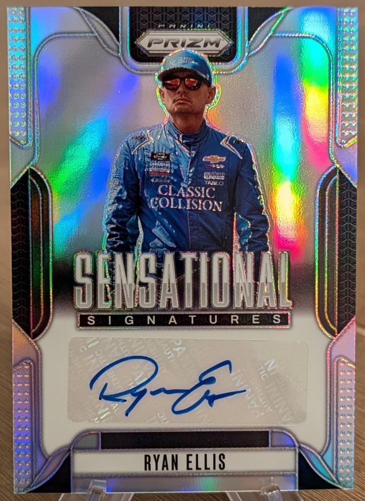 2025 Prizm Sensational Signatures Auto Holo Silver Ryan Ellis
