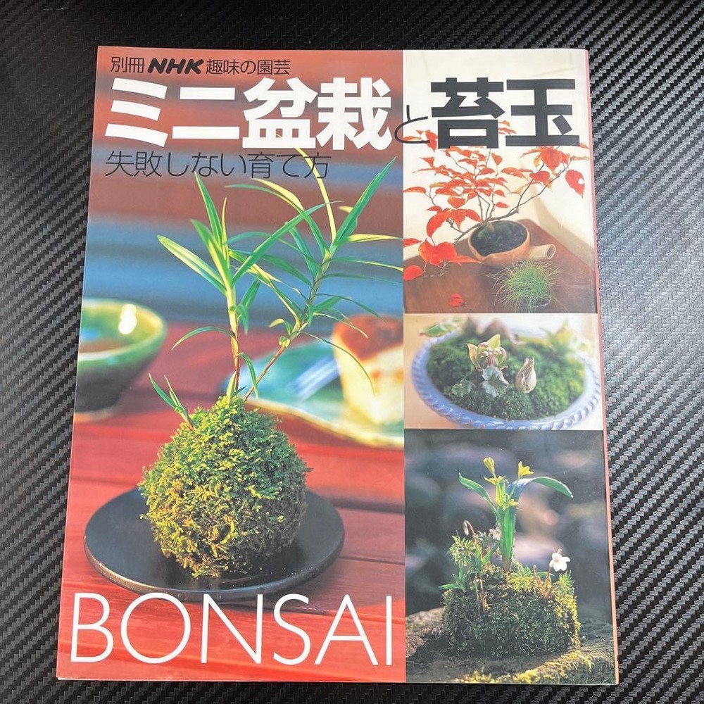 How to Grow Mini Bonsai and Moss Balls NHK Publishing  Gardening Book