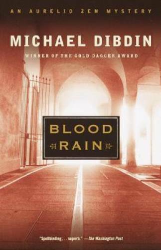 Blood Rain: An Aurelio Zen Mystery - Paperback By Dibdin, Michael - GOOD