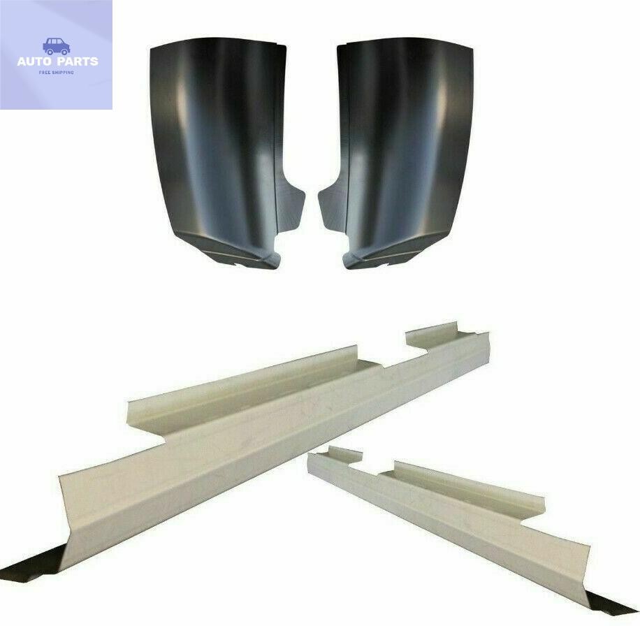 07-13 Silverado 4 Door Crew Cab Outer Rocker Panel And Cab Corner Pair