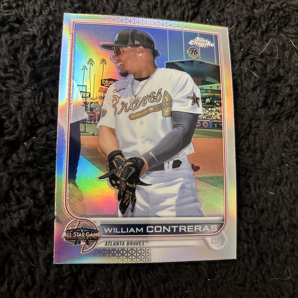 2022 Topps Chrome Update ASG William Contreras #ASGC-49 Rookie Card