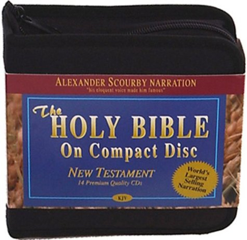 Alexander Scourby - King James Version - New Testament - Audio Bible on CD Audio