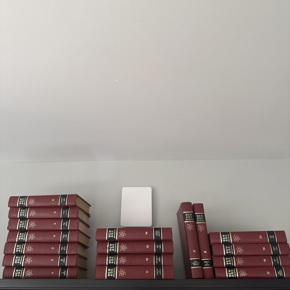 New Age Encyclopedia Set of 17 Hardcover Books Circa 1970s