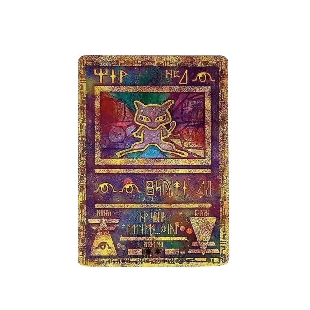 Ancient Mew Metal Colored Pokemon Card | Collector's Edition